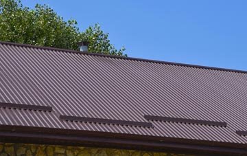 typical Bryn Saith Marchog corrugated roof uses