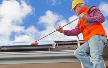 Bryn Saith Marchog soft wash roof cleaning